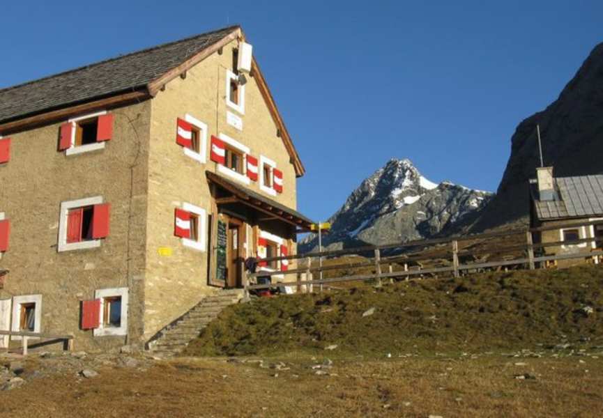 Die aktuelle Version der Salmhütte.