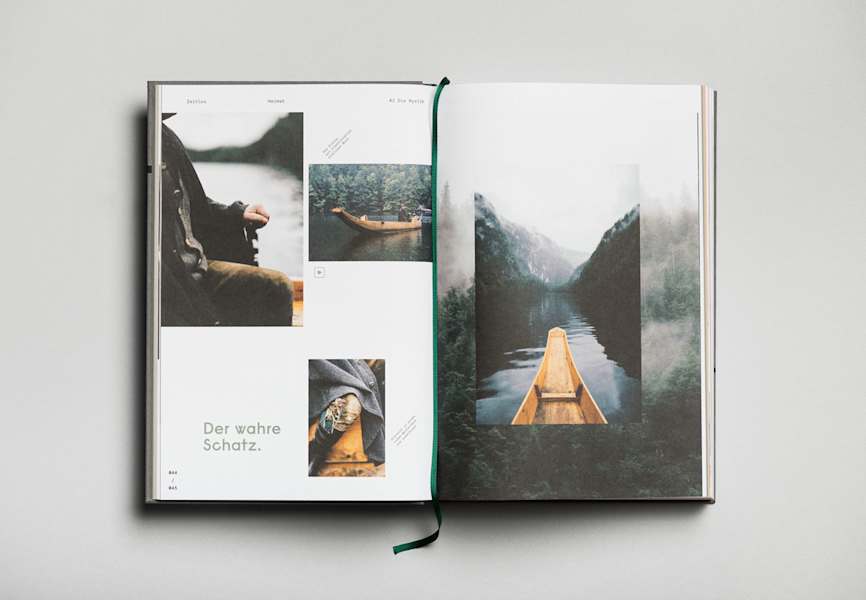 Aufschlagen und eintauchen in das Ausseerland