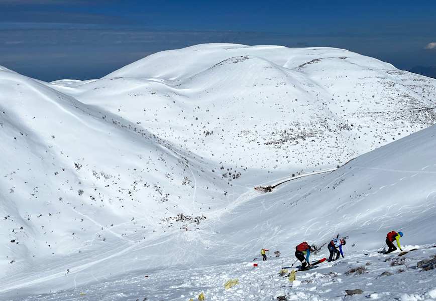 Pierra Creta Abfahrt