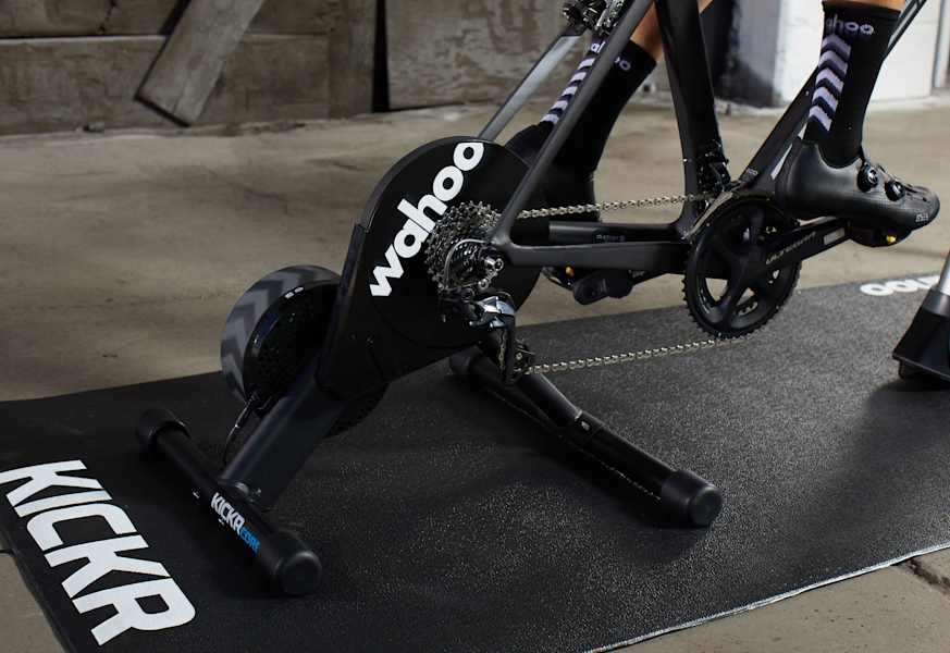 Der Kickr Core-Rollentrainer von Wahoo