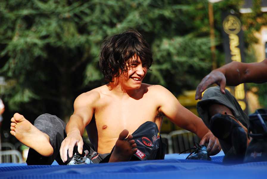 David Lama Wettkampfklettern