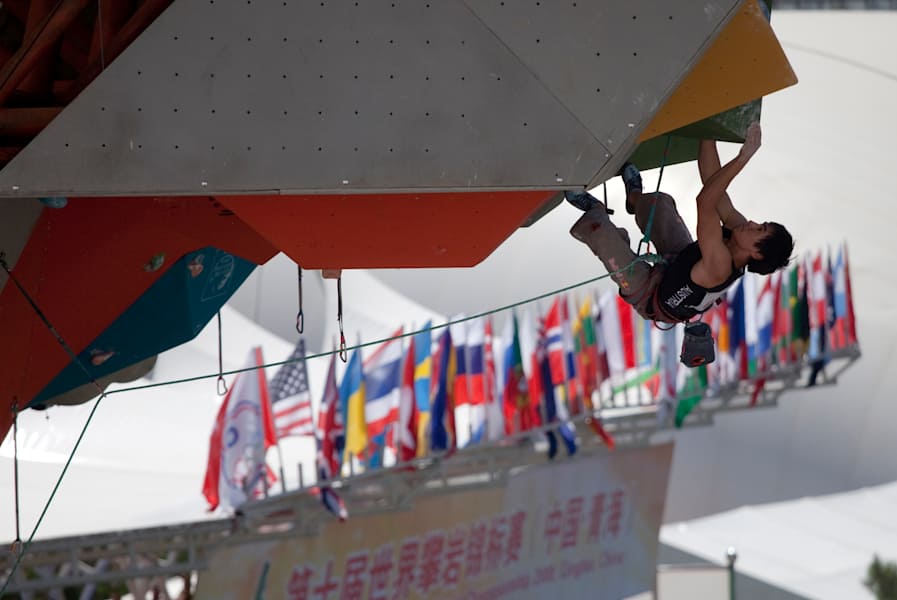 David Lama Wettkampfklettern