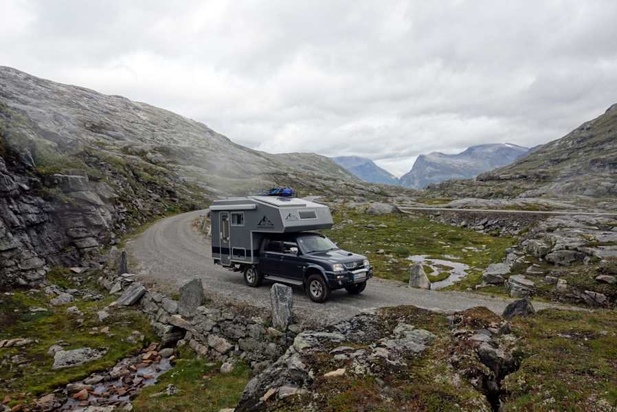 Campen mit Kindern in Norwegen