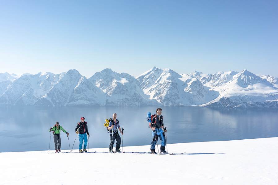 Lyngen Norwegen Skitouren