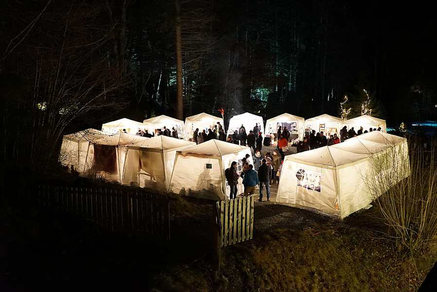 Winterzauber am Blausee