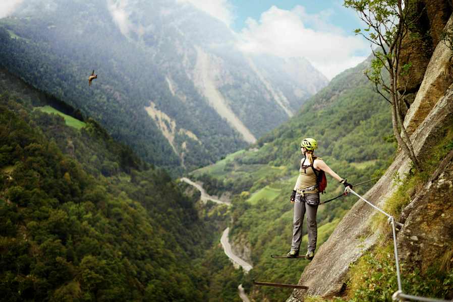 Hoachwool Klettersteig Südtirol