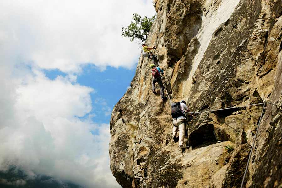 Hoachwool-Klettersteig