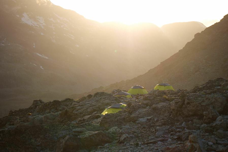 Piz Palü Engadin Salewa Basecamp Bergwelten