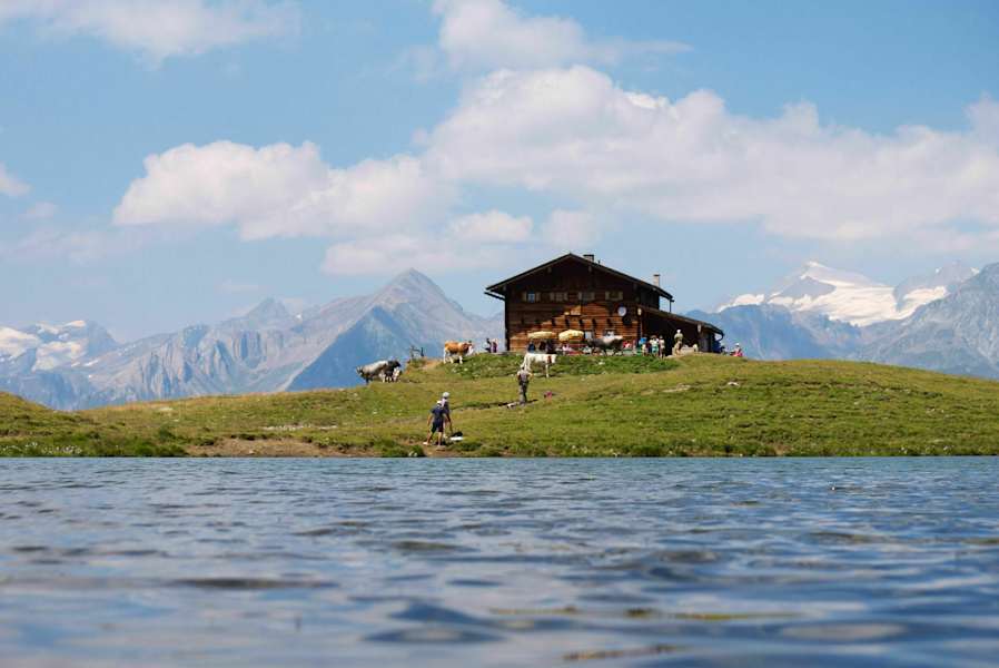 Lasörling Höhenweg in Osttirol: Die Zupalseehütte