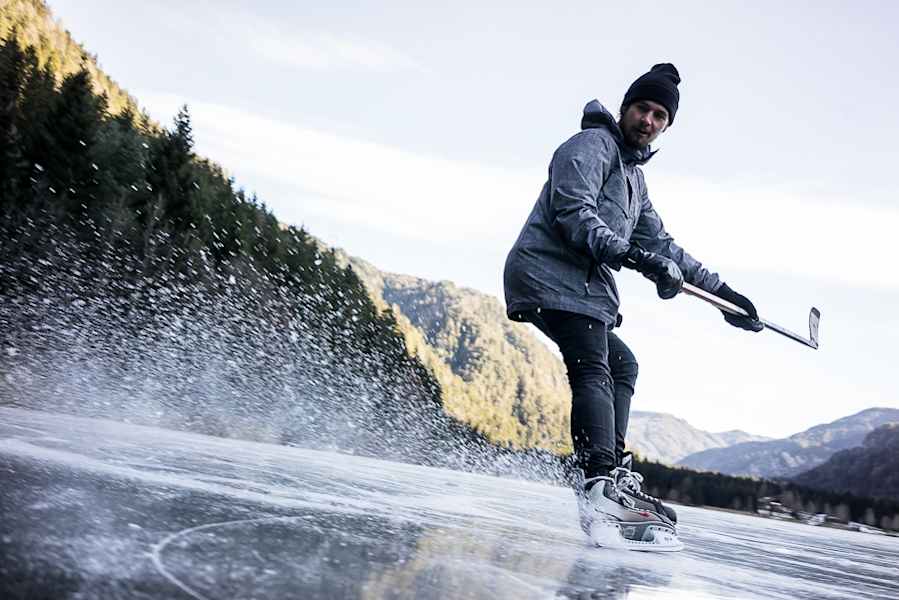 Eisspaß am Weissensee