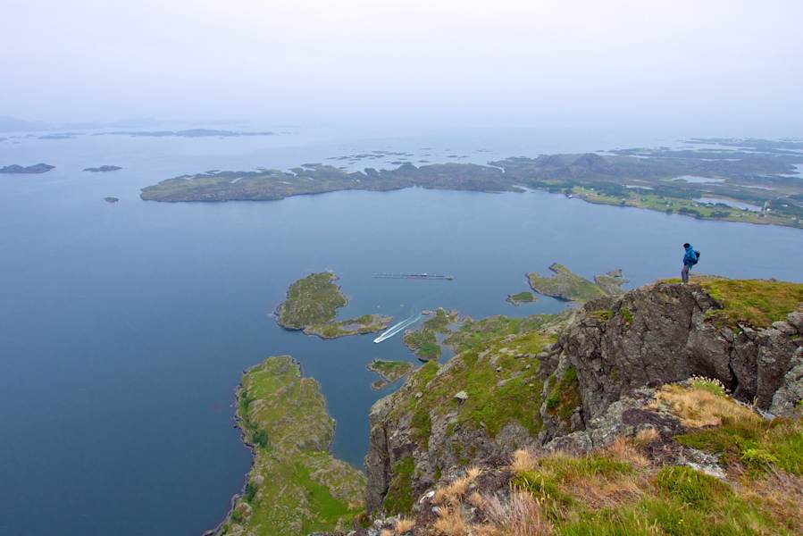 Wandern Klettersteig Fjord Norwegen Bergwelten