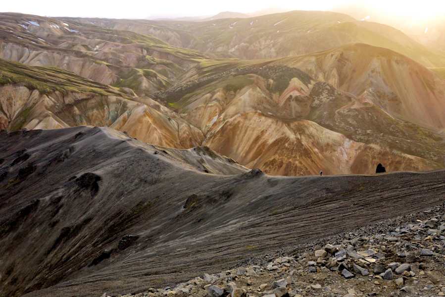 Am Laugavegurinn in Island Simon Schöpf