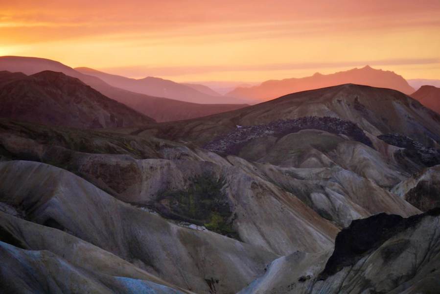 Am Laugavegurinn in Island Simon Schöpf