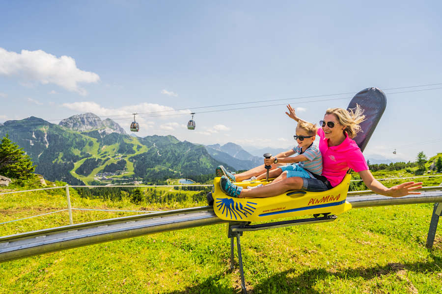 Kärntens längste Sommerrodelbahn Pendolino