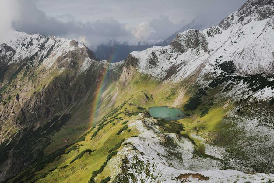 April: Oberer Gaisalpsee