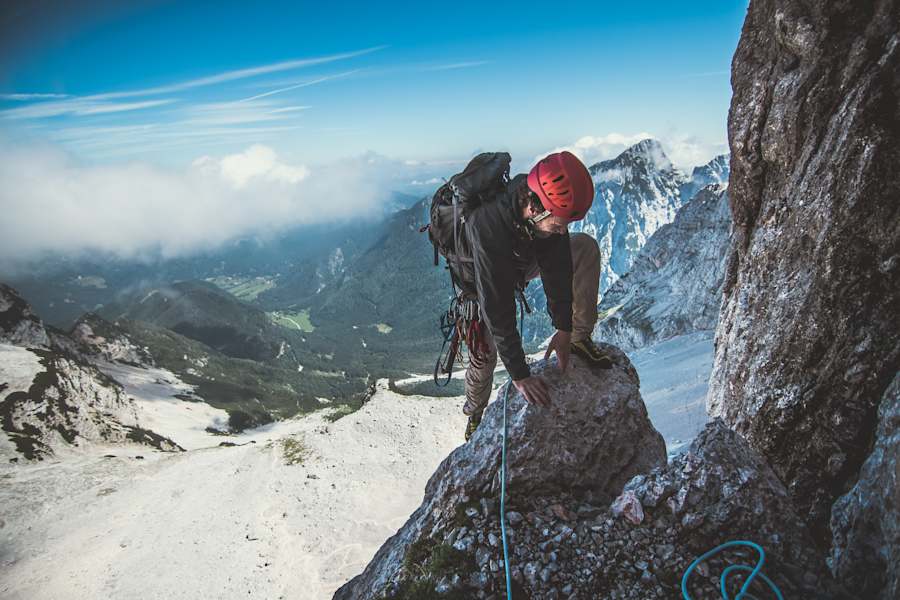 Bergsteigerdorf Jezersko Slowenien