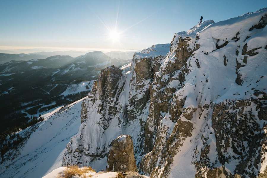 Romans Hausberg: Die Hohe Veitsch in der Steiermark. Egal wie oft er dort oben schon gestanden ist, der Ausblick wird ihm nie langweilig.
