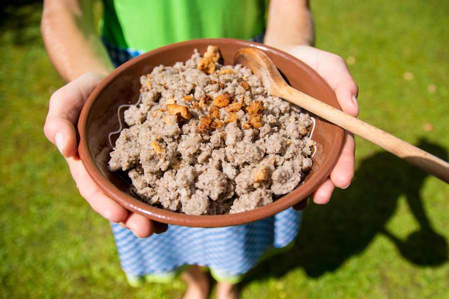 Bergsteigerdorf Jezersko Slowenien