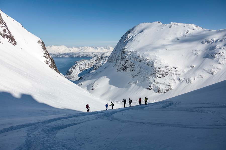 Lyngen Norwegen Skitouren