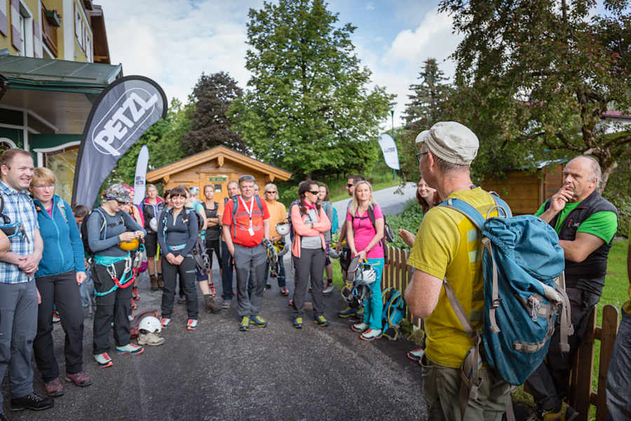 Besprechung Mein erster Klettersteig