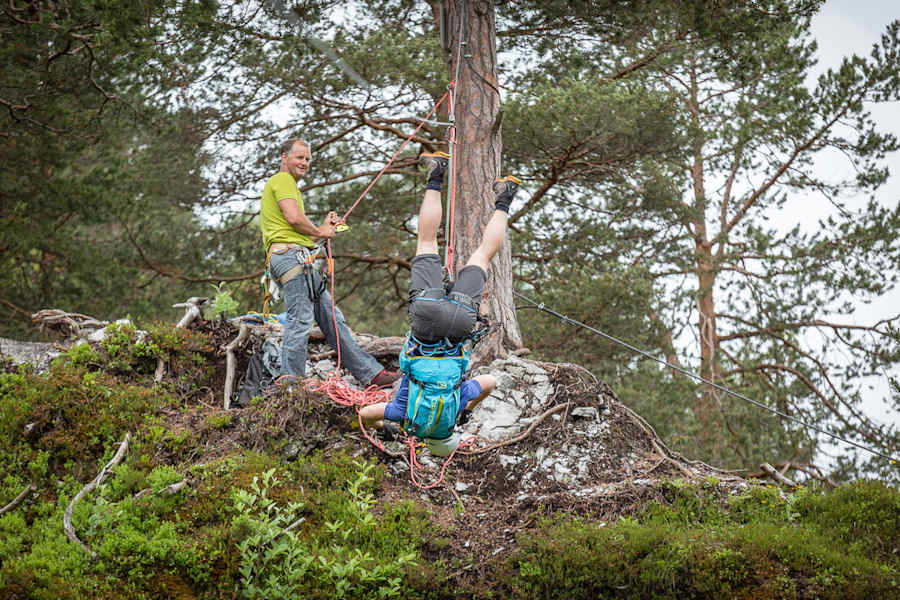 Flying Fox Kopfstand