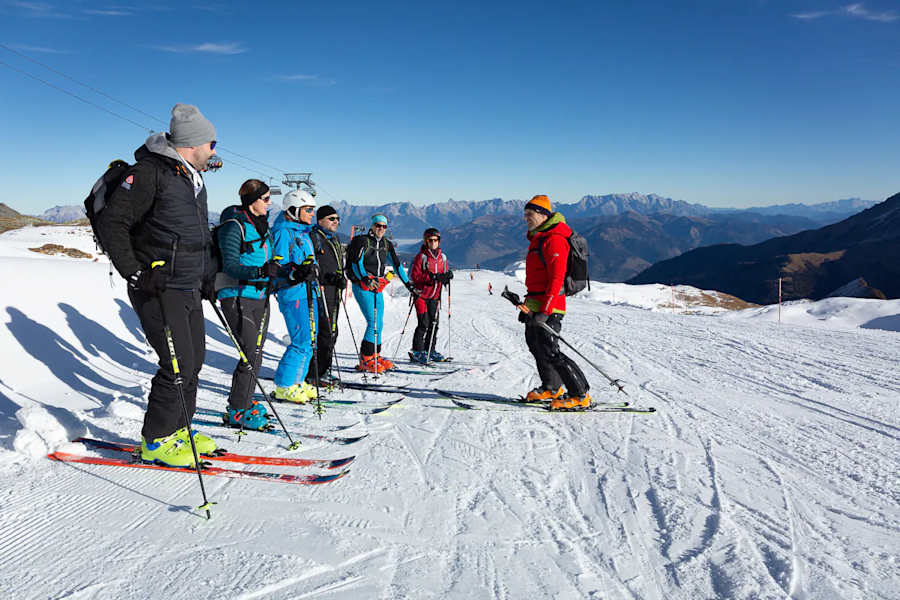 Täglich geführte Touren je nach Könnensstufe