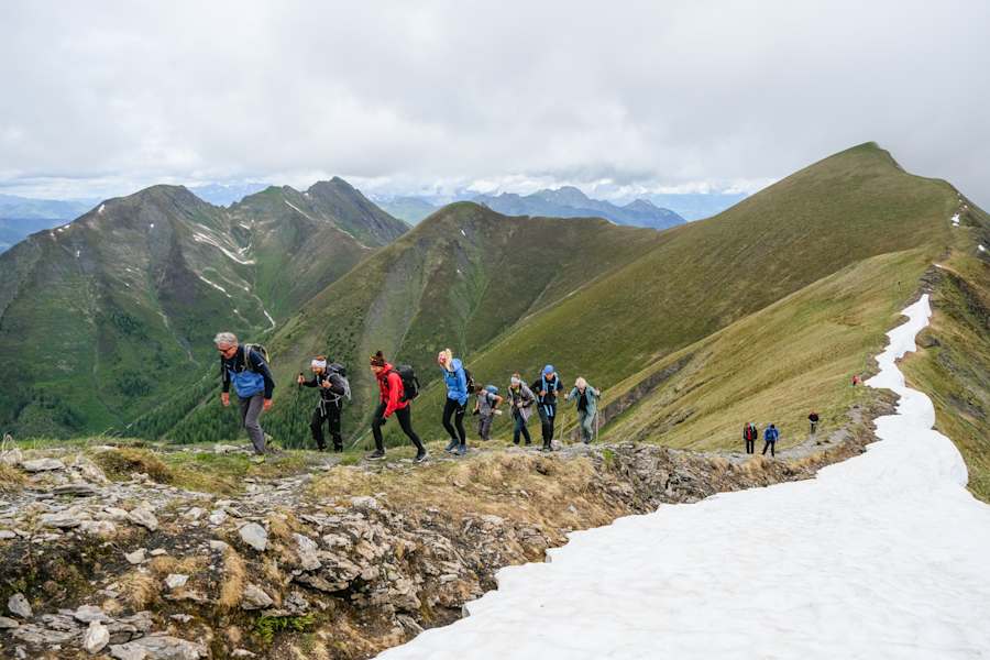 Saubere Berge 2020: Mit Peter Habeler auf den Gamskarkogel (Gasteinertal, Salzburg)