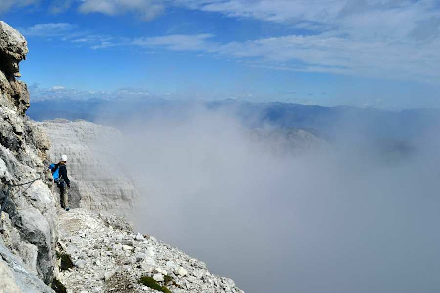 Ferrata Brentari im Trentino