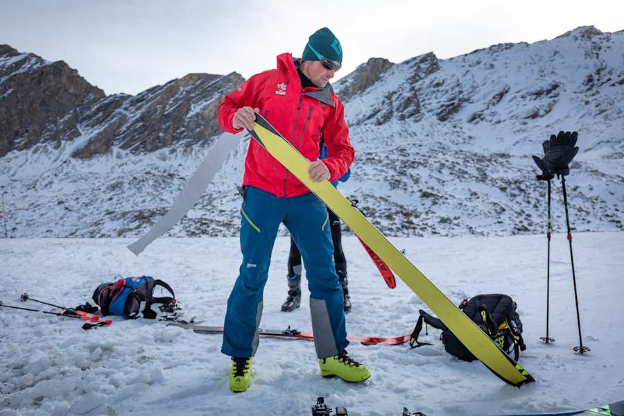 Auffellen Skitouren-Opening