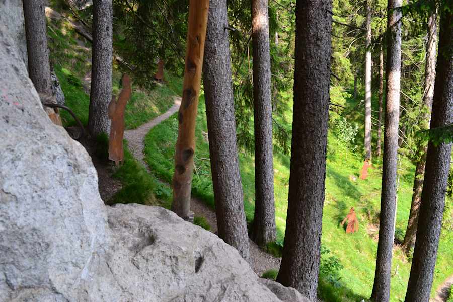 Allgäu: Über dem Hintersteiner Tal am Wildfräuleinstein
