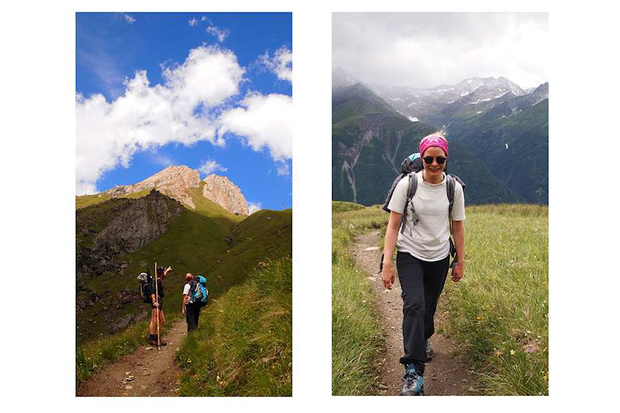 Osttiroler Pilgerweg: Zustieg zur Sajathütte in der Venedigergruppe