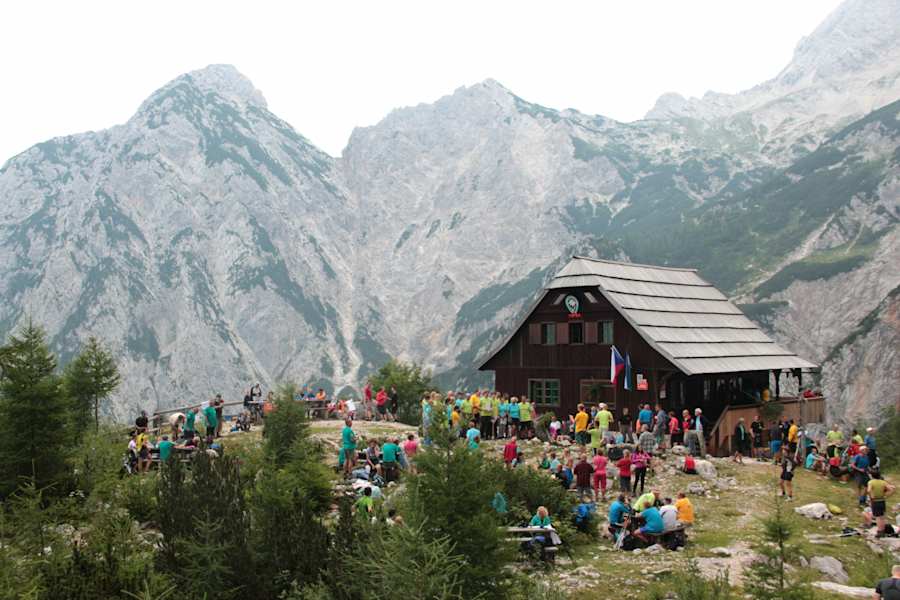 Bergsteigerdorf Jezersko Slowenien