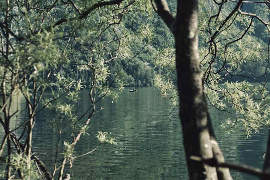 Die meisten Camper im Camp Zlatorog haben einen schwimmbaren Untersatz dabei: SUP, Kanu, Kajak, Fischerboot. Regeln gibt es nur wenige, das Gemeinschaftsgefühl überwiegt.