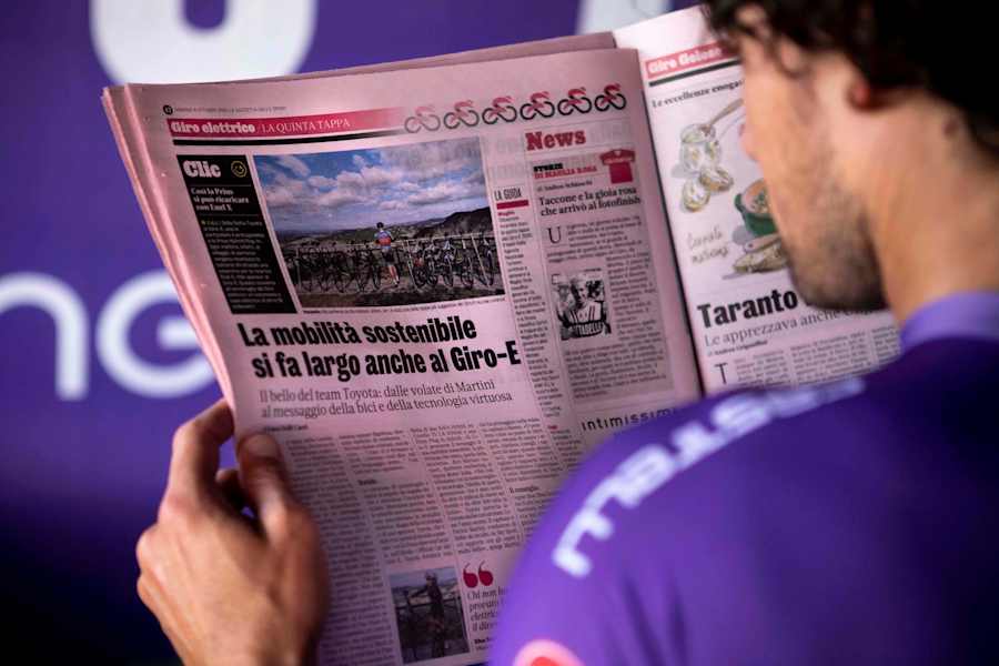 Giro-E Giro d'Italia für Amateure