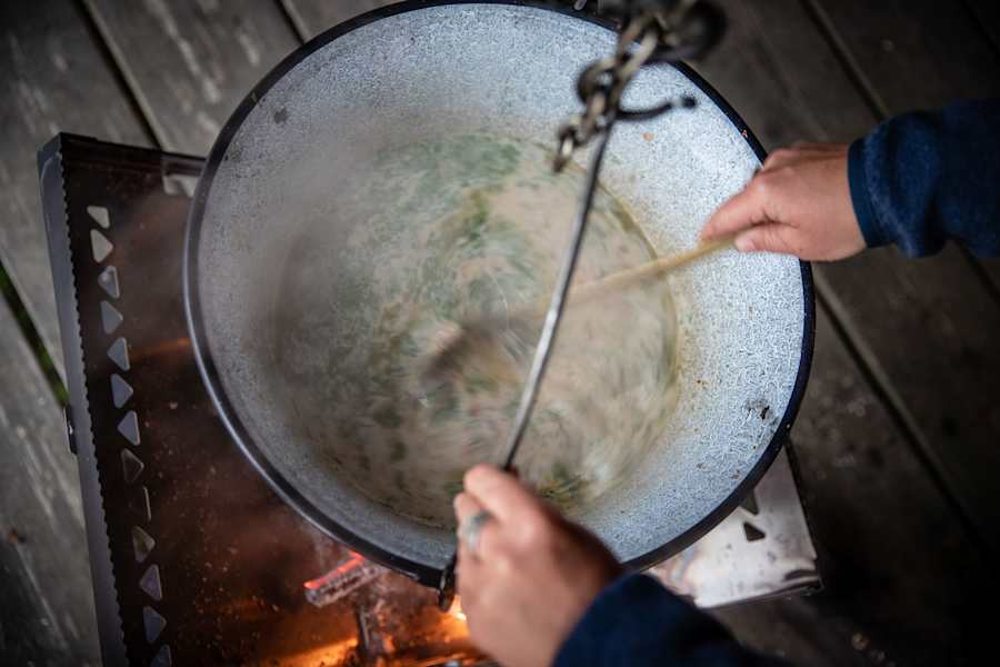 Camping Rezepte Brennnessel