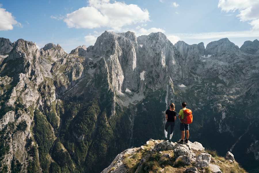 Die imposante Gebirgslandschaft der Talijanka
