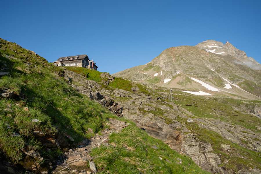 Schutzhaus Neubau mit Hohem Sonnblick