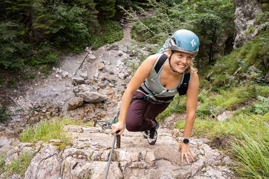 Rotschitza-Klamm-Klettersteigs