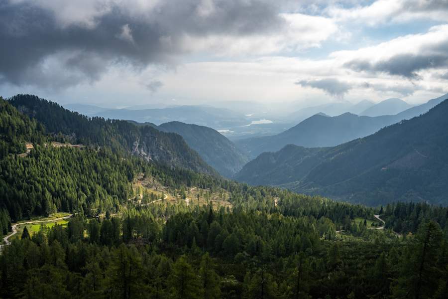 Mystische Lichtstimmung am Mittagskogel