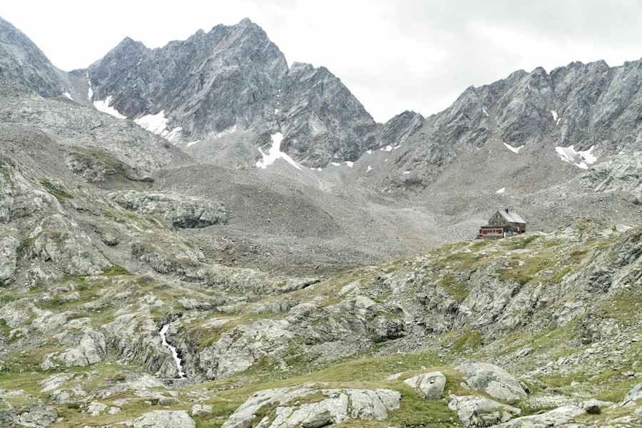 Die Adolf-Nossberger Hütte, Nationalpark Hohe Tauern, Kärtnen