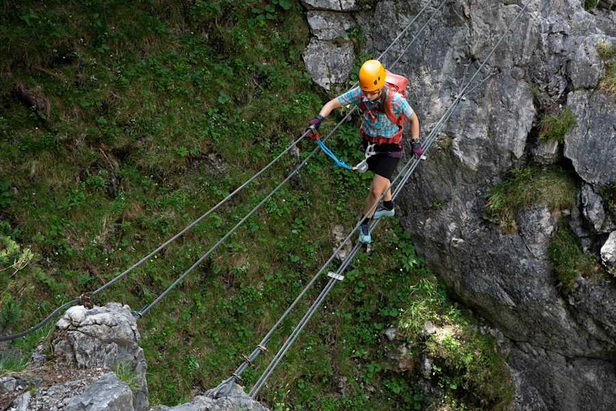 Bergwelten Mein erster Klettersteig