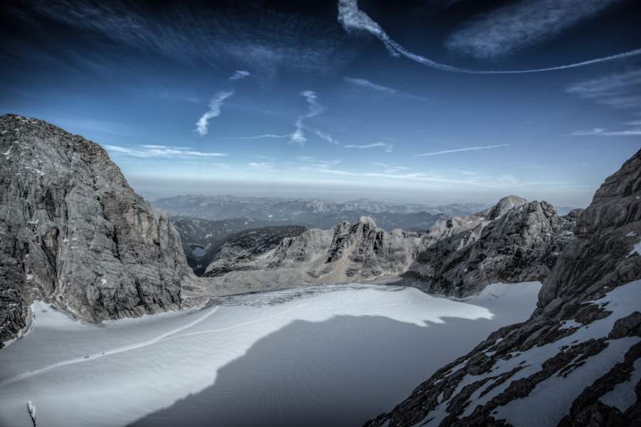Bei der Oberen Windlucke (Einstieg Klettersteig)