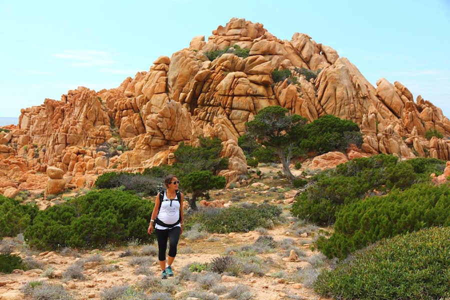 Sardinien Wanderungen VW-Bus Kinder