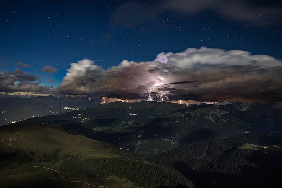 Gewitter Richtung Lüsen