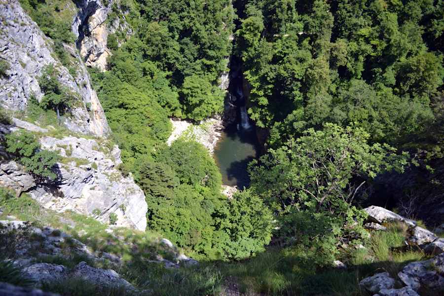 Slowenien Canyon von Škocjan
