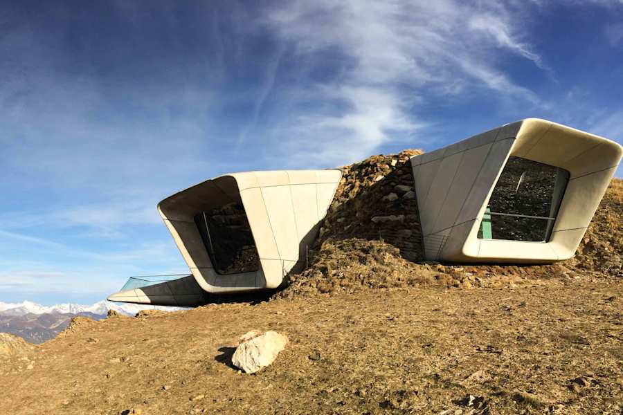 Das futuristische MMM Corones auf dem Kronplatz