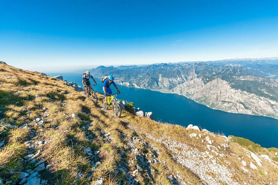Mountainbiken am Gardasee (Monte Baldo)