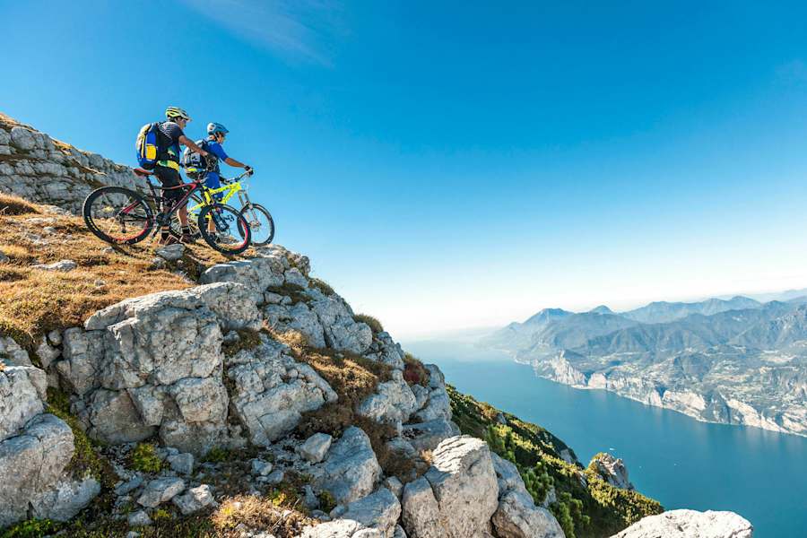 Mountainbiken am Gardasee (Monte Baldo)