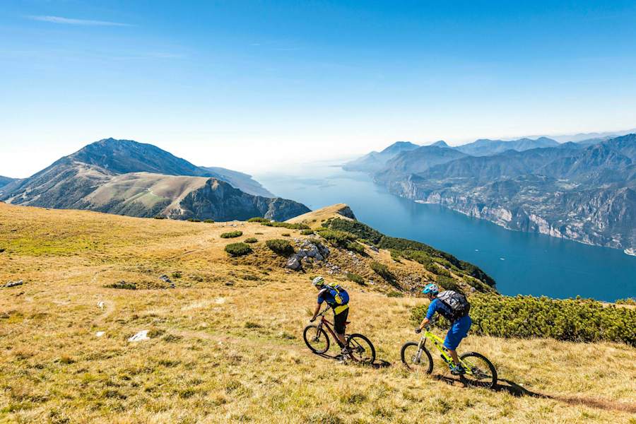 Mountainbiken am Gardasee (Monte Baldo)