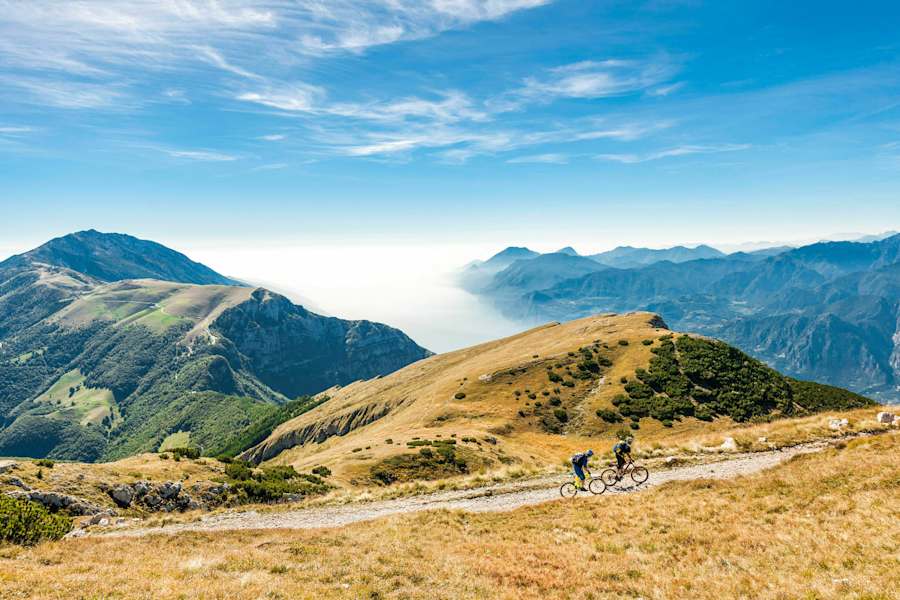 Mountainbiken am Gardasee (Monte Baldo)